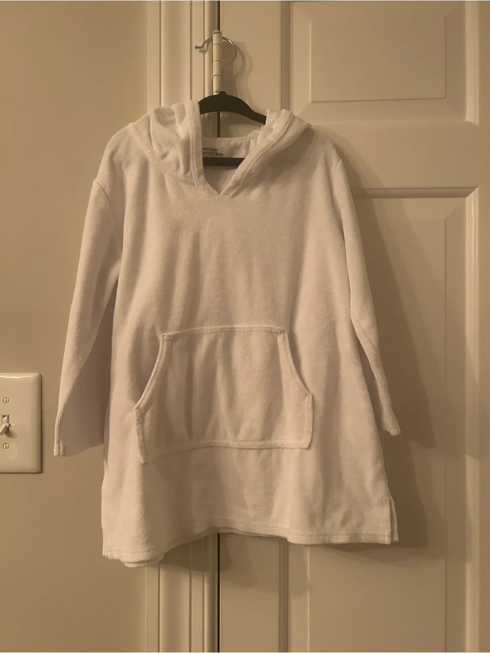 Terry cloth swim cover up